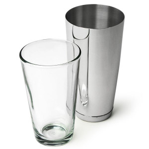 Shaker bostoński, kubek i szklanica 900 i 410 ml
