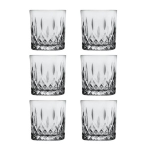 Szklanki do whisky przydymione 280 ml 6 szt