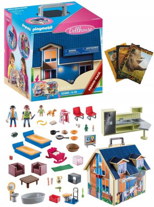 Playmobil Nowy Przenośny Domek W Walizce 70985 + Gratis Zeszyt