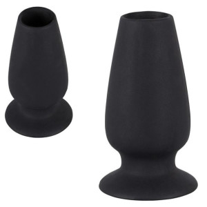 Korek analny silikonowy z Tunelem 10 cm