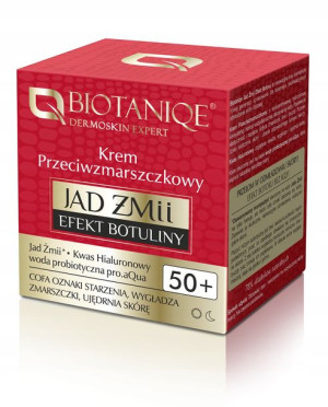 BIOTANIQE Krem przeciwzmarszczkowy 50+ jad żmii