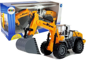 Auto Budowlane Koparka Napęd Frykcyjny Ruchoma Łyżka 37 Cm