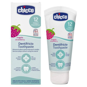 Chicco Pasta Do Zębów Dla Dzieci Bez Fluoru 12m+