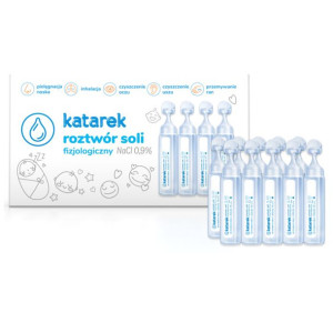 Katarek Sól Fizjologiczna Dla Niemowląt 10x5ml
