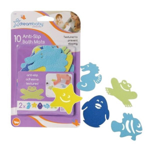 Maty Antypoślizgowe Dreambaby Do Wanny 10 Szt