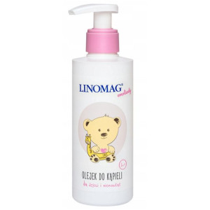 Linomag Olejek Do Kąpieli Niemowląt Emolient 400ml