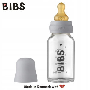 Bibs Cloud Antykolkowa Butelka Szklana 110 Ml