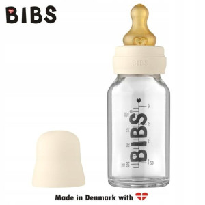 Bibs Ivory Antykolkowa Butelka Szklana 110 Ml