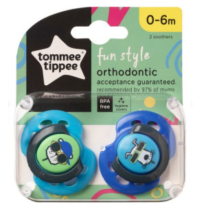 Tommee Tippee Smoczek Uspokajający Ortodontyczny 0-6m