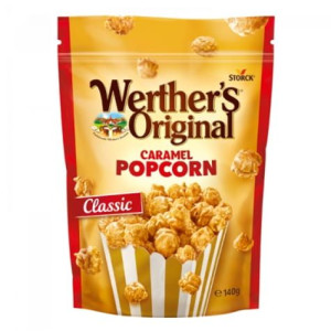 Popcorn w Karmelu Werther's Oiriginal Classic gotowy do spożycia 140g