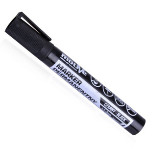 Marker Permanentny Okrągły Czarny Motive 1szt