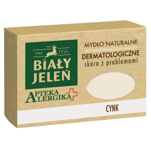 Biały Jeleń Mydło Naturalne Hipoalergiczne Cynkowe