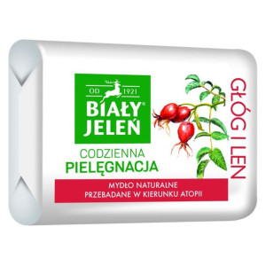 Biały Jeleń Mydło W Kostce Hipoalergiczne Z Lnem