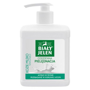 Biały Jeleń Hipoa Mydło W Płynie Kozie Mleko 500ml