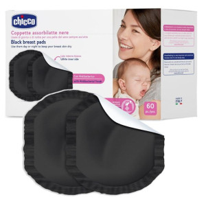 Chicco Wkładki Laktacyjne Czarne 60 Sztuk