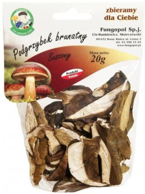 Podgrzybek brunatny suszony krojony 20 g - Fungopol - podgrzybki grzyby sus