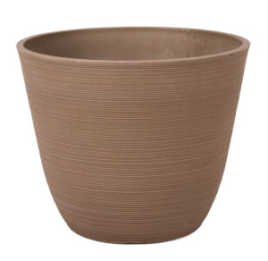 Eko Doniczka Taupe Do Domu I Ogrodu 25x25x20,5 Cm