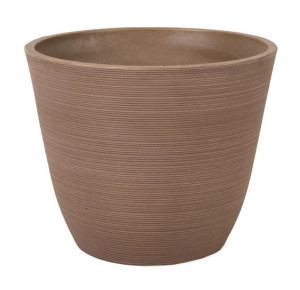 Donica Z Surowców Wtórnych Taupe 20x20x16,4 Cm