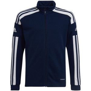 Bluza dla dzieci adidas squadra 21 training full zip granatowa hc6276