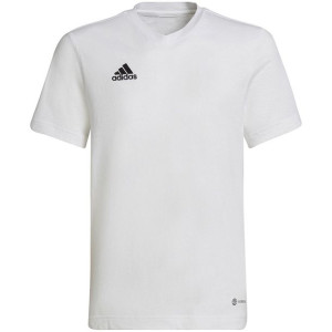 Koszulka dla dzieci adidas entrada 22 tee biała hc0447