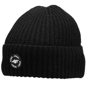 Czapka dla chłopca 4f czarna hjz22 jcam003 21s
