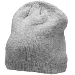 Czapka damska 4f chłodny jasny szary melanż h4z22 cad001 27m