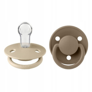 Bibs Smoczek De Lux 2-Pack Vanilla & Dark Oak