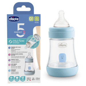 Chicco Butelka Antykolkowa Perfect5 150ml 0m+
