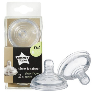Tommee Tippee Smoczek Do Butelki Wolny 0m+ 2szt