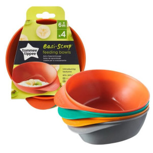 Tommee Tippee Miseczki Plastikowe Dla Dzieci 4 Szt