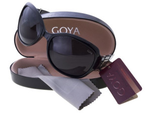 Goya G 183 CZ - czarne okulary przeciwsłoneczne z filtrem polaryzacyjnym
