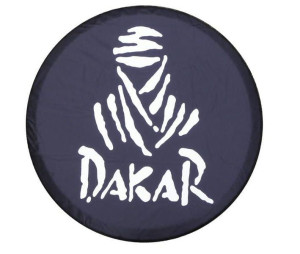 Pokrowiec na koło zapasowe z logo Dakar 78 cm