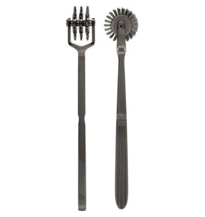 Kink Spike - Solid Metal Pinwheel - 3 Wheels