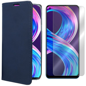 Etui Do Realme 8 Futerał Case Magnetic + Szkło 9h