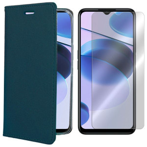 Etui Do Realme C35 Pokrowiec Magnetic + Szkło 9h