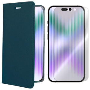 Etui Do Iphone 14 Pro Pokrowiec Magnetic +szkło 9h