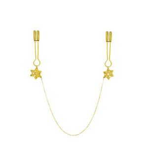 Upko Snowflake Chain Nipple Clamps