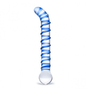 Glas - Mr. Swirly G-Spot Glass Dildo