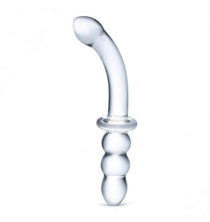Glas - Ribbed G-Spot Glass Dildo