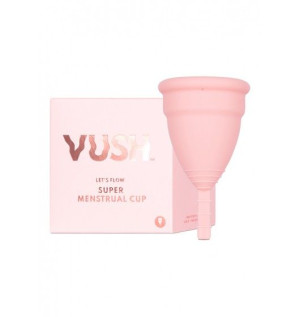 Vush Let's Flow Menstrual Cup Super