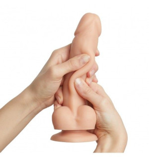Sliding Skin Realistic Dildo Flesh S