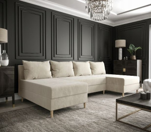 Narożnik Rozkładany Kształt U 270 Bari RN11 O-sofa