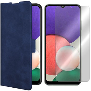Etui Do Samsung Galaxy A22 5g Smart Puro + Szkło