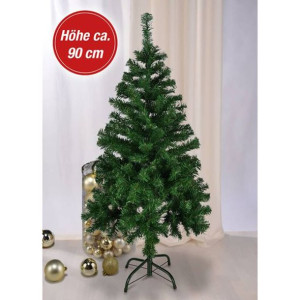 HI Choinka na metalowym stojaku, zielona, 90 cm