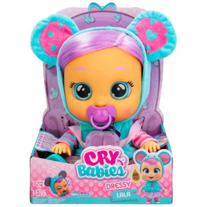 CRY BABIES LALA Płacząca lalka Myszka UBIERANA