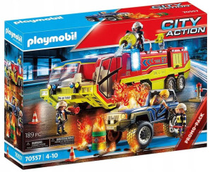 Playmobil 70742 Akcja straży pożarnej z pojazdem gaśniczym