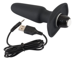 Korek Analny Wibrator Sex Masażer 7 trybów 14cm