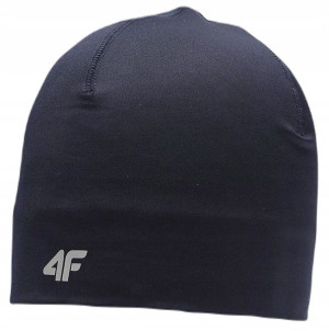 4f Męska Zimowa Czapka Granatowa Caf003 31s R-s/m