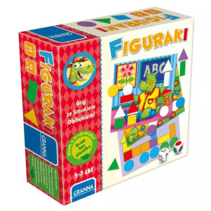 Granna Gra Edukacyjna Figuraki Kształty Kolory
