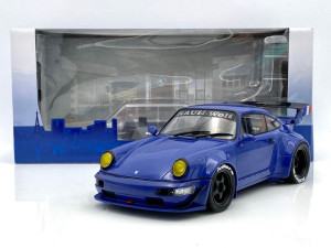 Porsche RWB BodyKit 964 Champagne Blue 2017 Solido 1:18